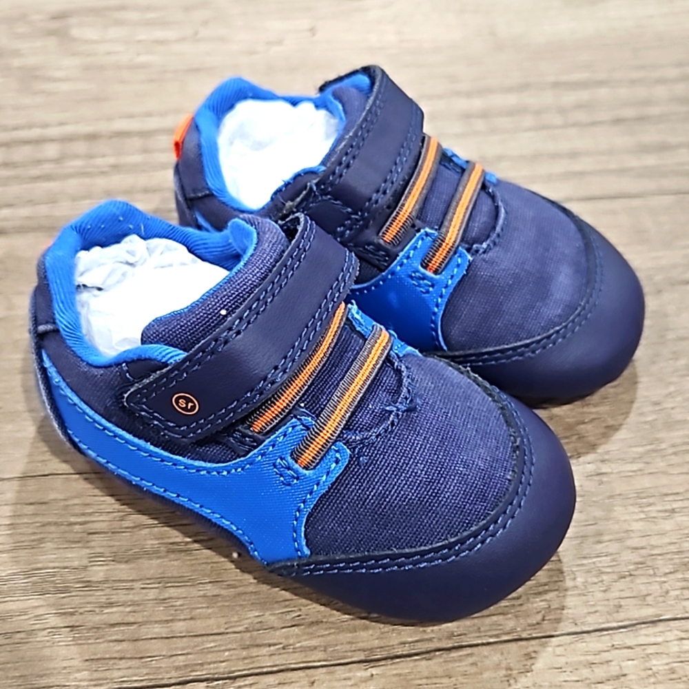 Navy and Blue Kids Shoes
